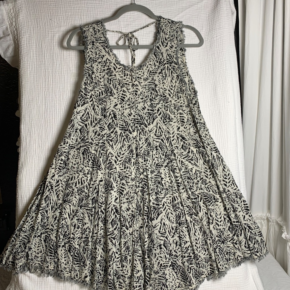 Ecote sz small sundress/swimsuit cover up flowy summer vibes - Picture 2 of 7